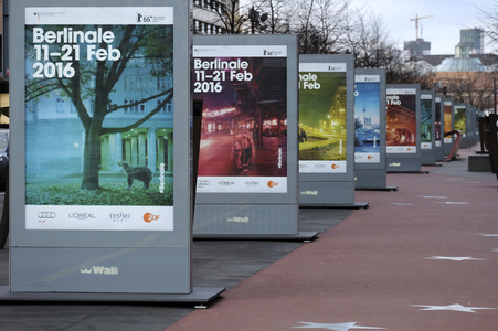 Berlinale Plakate in Berlin