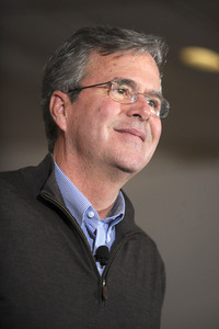 Wahlkampfrede von Jeb Bush in Davenport