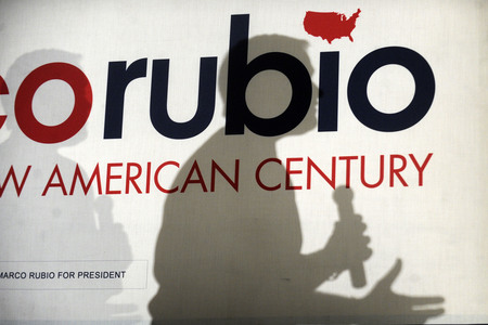 Wahlkampfrede von Marco Rubio in Davenport