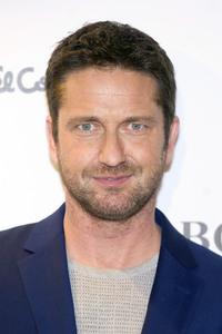 Gerard Butler Promotes Hugo Boss Fragrance In Madrid