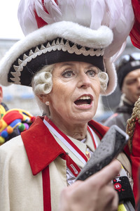 Henriette Reker und die Roten Funken in Köln