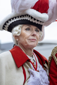 Henriette Reker und die Roten Funken in Köln