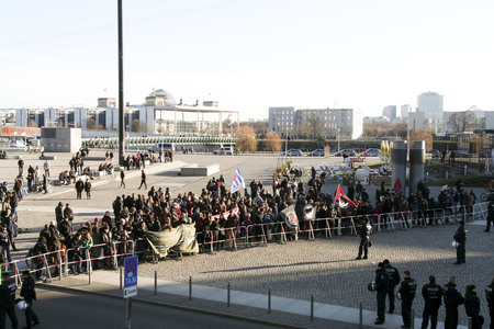 Bärgida Gegendemo in Berlin