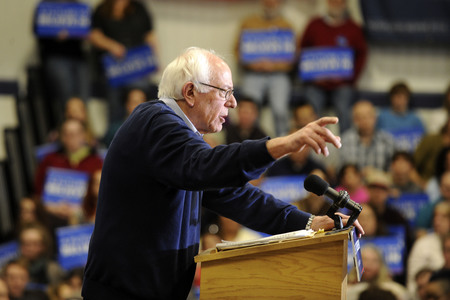 Wahlkampfrede von Bernie Sanders in Portsmouth