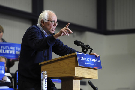 Wahlkampfrede von Bernie Sanders in Portsmouth