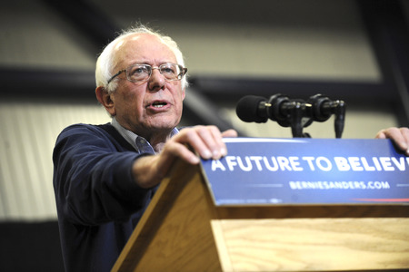 Wahlkampfrede von Bernie Sanders in Portsmouth