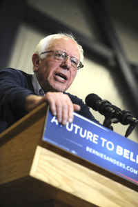 Wahlkampfrede von Bernie Sanders in Portsmouth