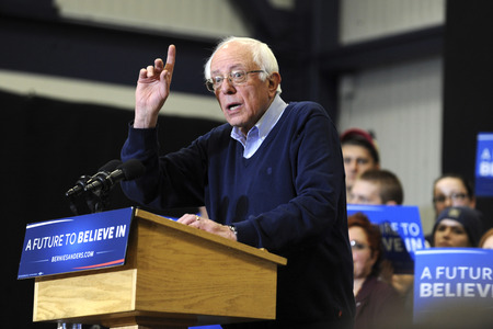 Wahlkampfrede von Bernie Sanders in Portsmouth