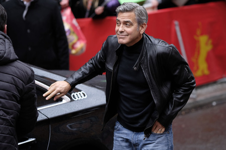 Ankunft zur 'Hail, Caesar!' Pressekonferenz, Berlinale 2016