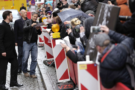 Ankunft zur 'Hail, Caesar!' Pressekonferenz, Berlinale 2016