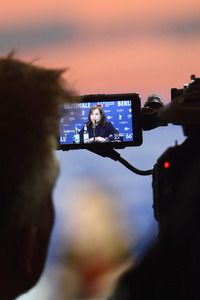 'L'avenir / Things to Come' Pressekonferenz, Berlinale 2016
