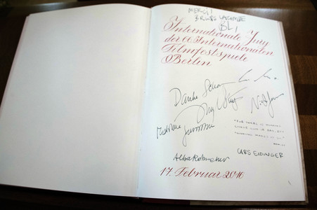 Empfang der internationalen Jury im Rathaus, Berlinale 2016