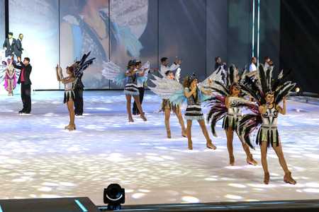 Premiere der Show 'Holiday on Ice - Passion' in Dresden