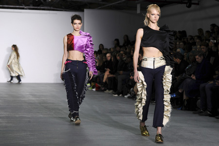 Fyodor Golan Fashion Show, London Fashion Week AW16