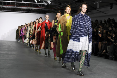 Fyodor Golan Fashion Show, London Fashion Week AW16