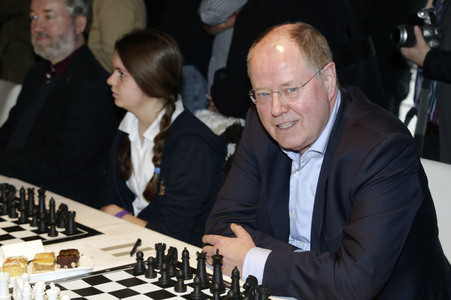 Schach-Schauturnier in Hamburg