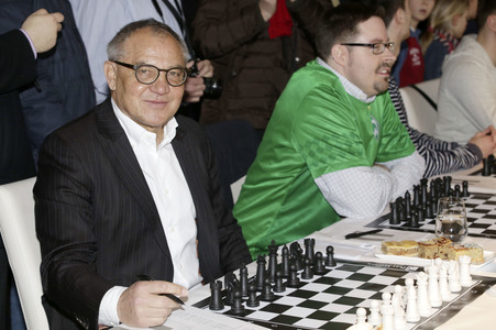 Schach-Schauturnier in Hamburg