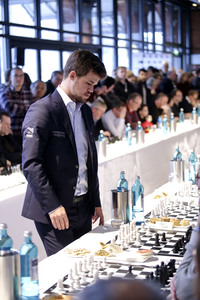 Schach-Schauturnier in Hamburg