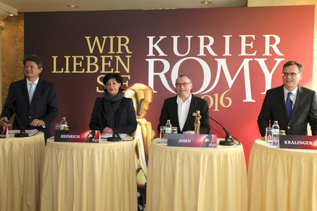 Pressekonferenz zur Romy-Gala 2016 in Wien