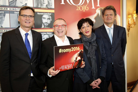 Pressekonferenz zur Romy-Gala 2016 in Wien