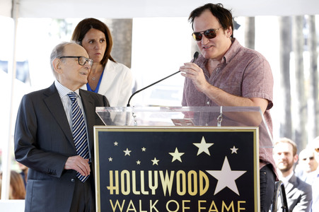 Ennio Morricone erhält einen Stern auf dem Hollywood Walk of Fame, Los Angeles