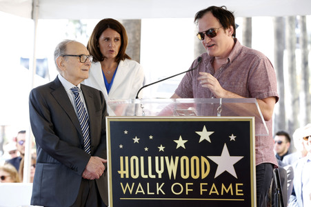 Ennio Morricone erhält einen Stern auf dem Hollywood Walk of Fame, Los Angeles