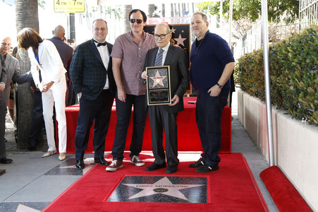 Ennio Morricone erhält einen Stern auf dem Hollywood Walk of Fame, Los Angeles