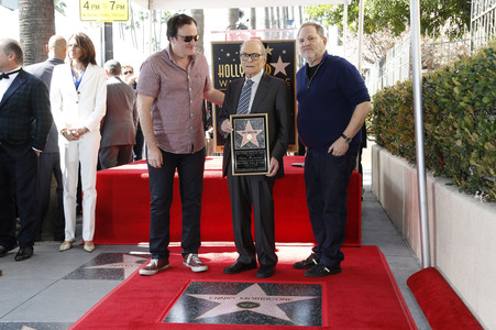 Ennio Morricone erhält einen Stern auf dem Hollywood Walk of Fame, Los Angeles