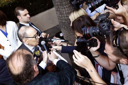 Ennio Morricone erhält einen Stern auf dem Hollywood Walk of Fame, Los Angeles