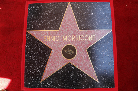 Ennio Morricone erhält einen Stern auf dem Hollywood Walk of Fame, Los Angeles