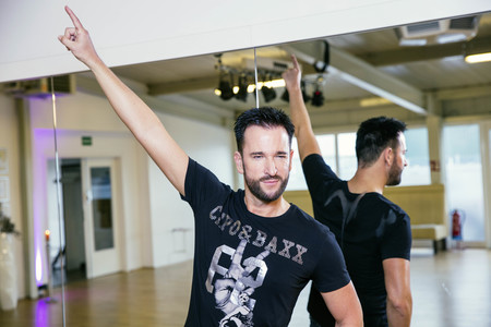 Training für die RTL-Tanzshow 'Let's Dance' in Dinslaken