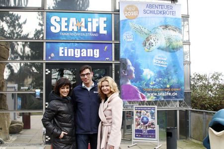 Eröffnung der Sonderausstellung 'Abenteuer Schildkröte' im Sealife Timmendorfer Strand