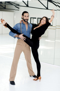 Jana Pallaske trainiert für 'Let's Dance' in Berlin