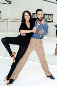 Jana Pallaske trainiert für 'Let's Dance' in Berlin