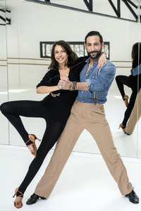 Jana Pallaske trainiert für 'Let's Dance' in Berlin