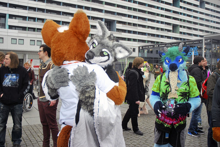 Furry Walk zu 'Zoomania' in Dresden