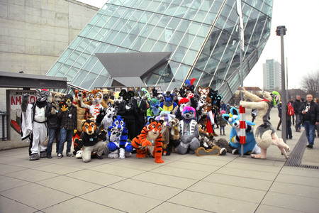 Furry Walk zu 'Zoomania' in Dresden