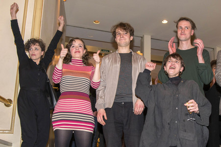 Theaterpremiere 'Die Glasmenagerie' in Berlin