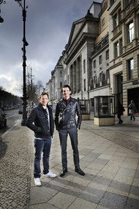 Photoshooting mit Trystan Pütter und Sabin Tambrea