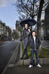 Photoshooting mit Trystan Pütter und Sabin Tambrea