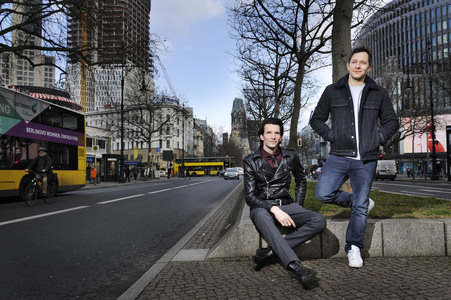 Photoshooting mit Trystan Pütter und Sabin Tambrea