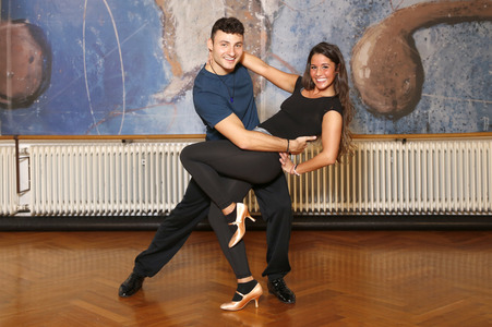 Sarah Lombardi trainiert für 'Let's Dance' in Hürth