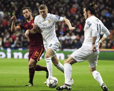 Champions League Match Real Madrid gegen AS Rom