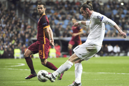 Champions League Match Real Madrid gegen AS Rom