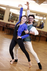 Victoria Swarovski trainiert für 'Let's Dance' in Köln