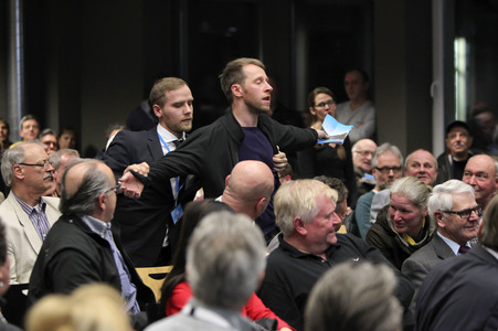 Afd Wahlkampf-Abschlussveranstaltung in Neuwied