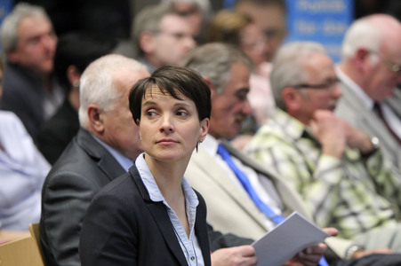 Afd Wahlkampf-Abschlussveranstaltung in Neuwied