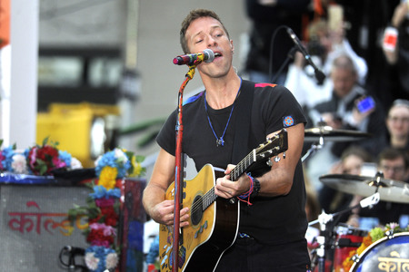 Coldplay in der NBC-Show 'Today' in New York
