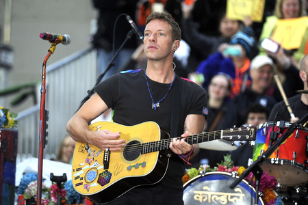 Coldplay in der NBC-Show 'Today' in New York