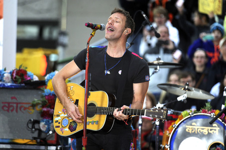 Coldplay in der NBC-Show 'Today' in New York